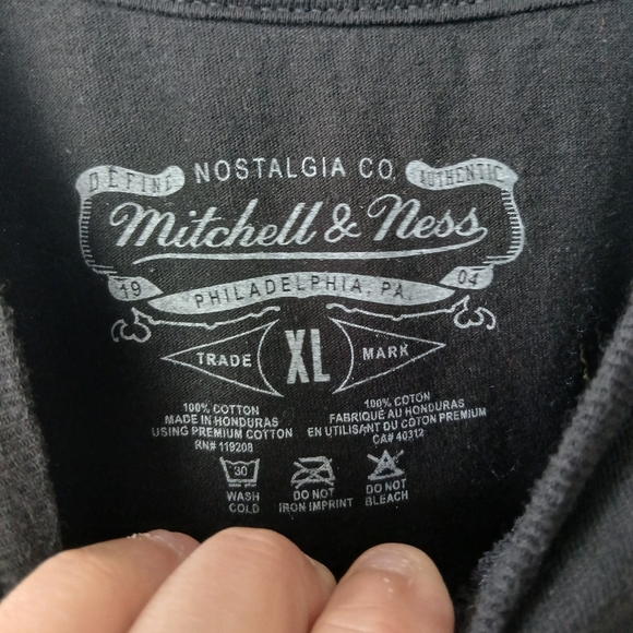 Mitchell & Ness M&N x Frank White Legacy Reborn Tee Black Male Shortsleeves XL - Picture 5 of 9